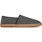 Tommy Hilfiger Espadrilles En Chambray De Lin Hilfiger Chambray Espadrille/Black - 40