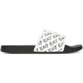 Emporio Armani 7x000109_af15125 Flip Flops Blanc,Noir EU 43