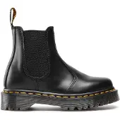 Dr. Martens Chelsea Boots 'Bex' citron vert / noir