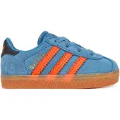 Adidas Baskets 'Gazelle' bleu / or / rouge / noir