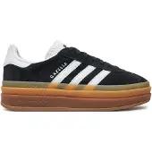 Adidas Baskets basses 'Gazelle Bold' noir / blanc