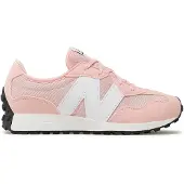 New Balance Baskets '327' rose / blanc