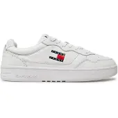 Tommy Hilfiger Baskets basses 'Ess' bleu marine / rouge / blanc
