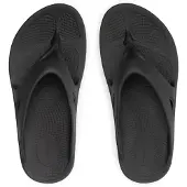 OOfos Sandales OOriginal Noir Unisex, Taille 45 - EUR