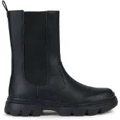 Geox - Bottines Chelsea Junette Zippées - Noir - 31
