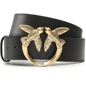Pinko Ceinture 'LOVE BERRY' or / noir