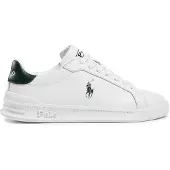 Ralph Lauren Baskets basses 'Athletic' vert foncé / blanc