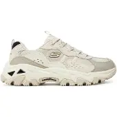 SKECHERS Baskets basses 'D LITES HIKER' beige / crème / beige foncé