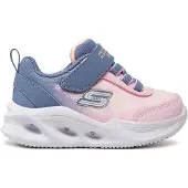 SKECHERS Baskets Sola Glow Ombre Deluxe Fille nouveau-nées Gris