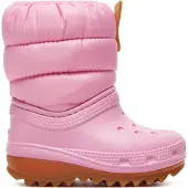 Crocs Bottes de neige rose