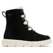 Sorel Bottines à lacets 'Explorer III Joan Cozy' noir
