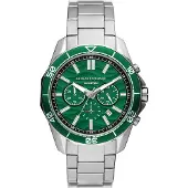 Giorgio Armani Montre pour homme EXCHANGE AX1957 en fashion vert.