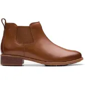 Clarks Havm Top 26178718 4, bottines Chelsea marron pour femme, taille 38