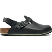 Birkenstock Damen/Herren-Sicherheitsschuh, Tokio PRO LE Black, Grösse 45 (45)
