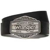 Wrangler Big Buckle Belt Noir 85 cm Homme