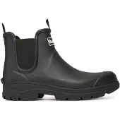 Barbour Chelsea Boots 'Nimbus' noir / blanc