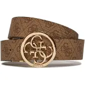 GUESS Ceinture 'NOELLE' noisette / brun foncé / or