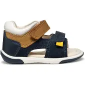 Geox Chaussure basse bleu marine / caramel