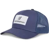 Compressport Casquette Trucker 6P Cap Bleu Blanc