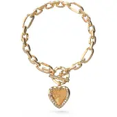 GUESS Jubb04599j 22cm Bracelet Doré Femme