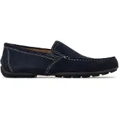 Geox Mocassin 'Moner' bleu marine / blanc