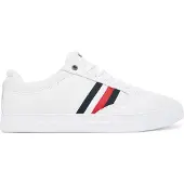 Tommy Hilfiger Icon Court Stripes Trainers Blanc EU 41 Homme