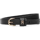 Tommy Hilfiger Ceinture 'ESSENTIAL EFFORTLESS' or / noir