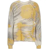 Desigual Pull-over 'Arty' ocre / jaune / gris / gris fumé
