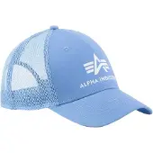 Alpha industries Casquette bleu clair / blanc