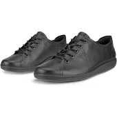 Ecco Baskets basses 'Schnürschuh Damen 206503-56723 Echtleder in schwarz' noir