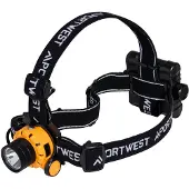 Portwest Lampe Frontale Ultra Power - Jaune/noir -