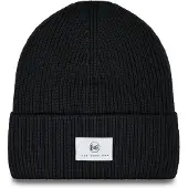 Buff Knitted Beanie Noir