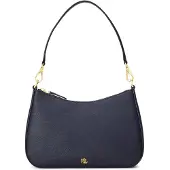 Lauren Accesorios pour femme. 431883768031 Sac Danni moyen en cuir croisé marine (OSFA), Casuel