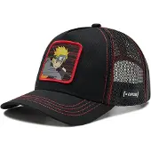 Capslab Trucker Naruto Cap Noir