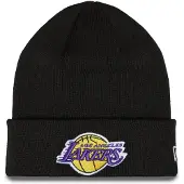 New Era 60348856 Essential Los Angeles Lakers Beanie Noir
