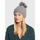 4F Femmes, Bonnet, Casquette femme gris chiné H4Z22 CAD014 25M (M), Gris, (M)