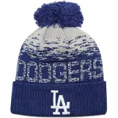 New Era Mlb Sport Knit 2 Los Angeles Dodgers Beanie Bleu