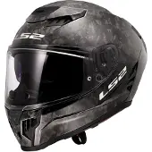LS2 Ff807 Dragon Forged Full Face Helmet Noir 2XL
