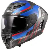 LS2 Ff807 Dragon Trax Full Face Helmet Noir XS
