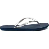 Roxy Viva Tone Ii Tongs Bleu,Argent EU 39 Femme Bleu,Argent EU 39