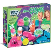 Clementoni Fluo Slime I-78396 Plasticine Multicolore Enfants