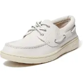 Timberland Chaussures bateau Homme Portofino Pier White Full Grain