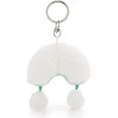 Magni Unisexe, Porte-clés, NICI GREEN Schlüsselanhänger Regenbogen Nibsi 7cm, Multicolore