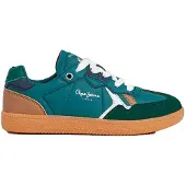 Pepe Jeans pour garçon. PBS000001 Chaussures Ball One vertes (38), Plat, Lacets, Casuel, mode enfantine