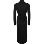 Mamalicious Levy Maternity Long Sleeve Dress Noir L