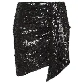 Ikks Jupes JUPE SEQUIN femmes - Noir - FR 38