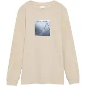 s.Oliver T-Shirt beige / bleu fumé / opal / noir