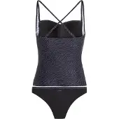 Protest Chello 23 Tankini Bleu,Noir M / B Femme