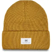 Buff Knitted Beanie Beige