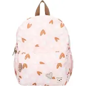 Kidzroom Sac à dos Turin Loving Days avec un adorable imprimé cœur allover Pink One Size